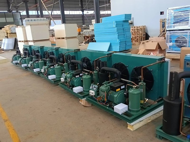 Used Bitzer compressor 5HP used for freezer cold storage of hostipal project